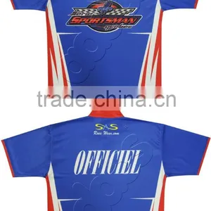Digitally Sublimated Race Crew Shirt thumbnail-2