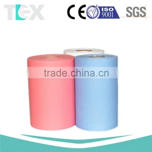 [China Factory] High Tensile Industrial Cleaning Woodpulp Spunlaced Wiper thumbnail-5