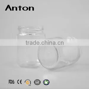 200ml Regular Shape Glass Jar With Screw Metal Lid thumbnail-3