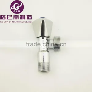 Faucet Accessory Copper Triangle Valve Hot and Cold Bathroom Water Valve Water Heater Angle Valve International Standard thumbnail-1