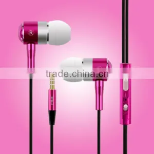Noise Cancelling Earbud for Mobile Phone as Samsung and Iphone thumbnail-1