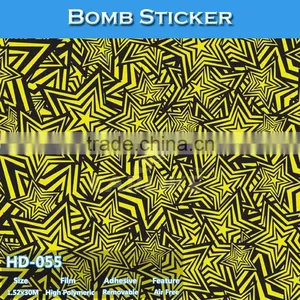 HD-055 High Quality Printing Sticker Bomb Car Body Sticker Paper thumbnail-1