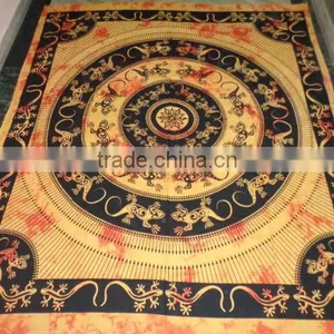 Lizards Printed Bedsheets Tapestry New thumbnail-5