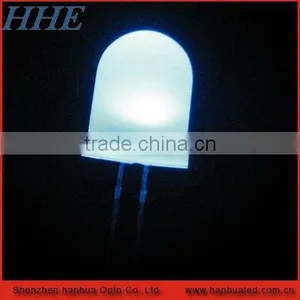 10mm Sky Blue 475nm Round Diffused Led Super Brightness thumbnail-1