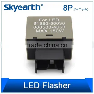Hot Selling Car Accessories For Toyoto Adjust The Flash Frequency LED Flasher 8P thumbnail-5
