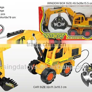 5 Channel Hot Sell Big Engineering Wire Control Toy Car thumbnail-1