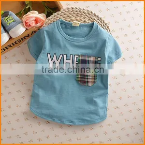 2016 South Korean Children's Summer T-shirt T-shirt Cotton Small Men and Women Wear Short Sleeved on Behalf of a Child thumbnail-1