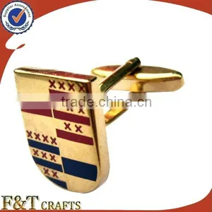 Wholesale Royal Cool Souvenir Custom Made Metal Cufflink thumbnail-1