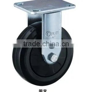 200mm Dia Hand Pallet Truck Rubber Wheel thumbnail-2