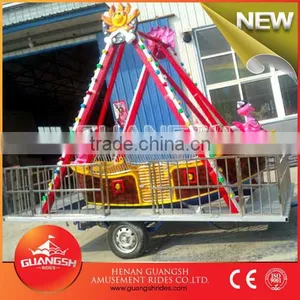 Funfair Playground Children Games for Sale, Mobile Mini Pirate Ship Mini Carnival Rides thumbnail-1