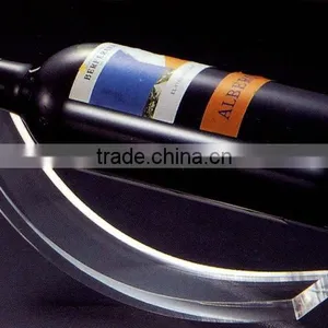 SeeSaw Acrylic Single Wine Bottle Display Holder/Rack thumbnail-1