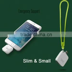 Cheapest 800mAh 1000mAh Mini Disposable Power Bank For IPhone Android Phone Charger thumbnail-2