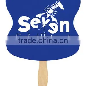 Personalized Hourglass Shape Hand Fans thumbnail-1