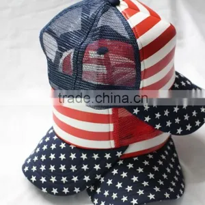 Flag Trucker Cap for Sale for American Country thumbnail-4