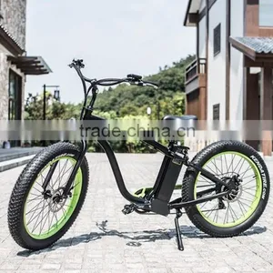Diy Electric Motorized Bicycle Easy Rider Men e Bike Green City thumbnail-1