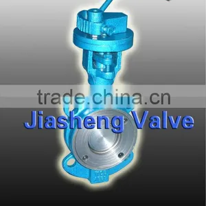 Wafer Type Resilient Butterfly Valve With Lever PN16 thumbnail-1