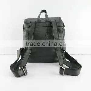 2016 New Design Backpack Soft Leather Backpack Unisex Leisure Backpack thumbnail-2