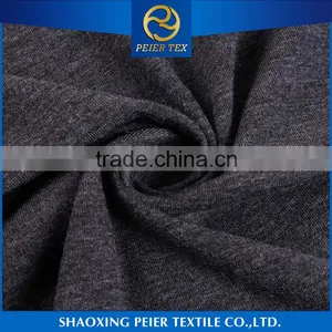 Fabric Supplier Smooth 100 Polyester Microfiber Nylon Spandex Fabric Cotton Spandex Rib Cobalt Blue Fabric thumbnail-1