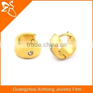 Fashion Stainless Steel Earring Stainless Steel Fancy Hoop Earring,crystal Fancy Earring thumbnail-3