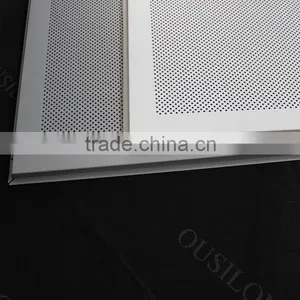 Fire Proofing Perforated Aluminum Sheet False Ceiling Tiles 600x600 mm thumbnail-4