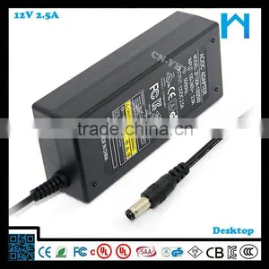 ac dc Adapter 12v 2.5a Switching Power Supply UL1310 Class 2 thumbnail-1
