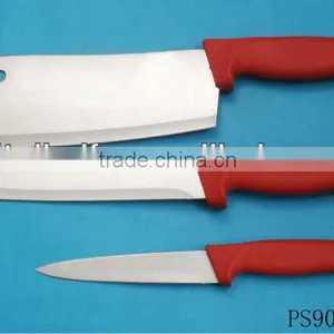 Cleaver and Slicing Knife With PP Handle thumbnail-1