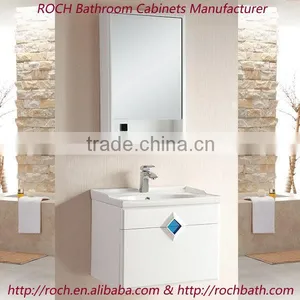 ROCH 2004 Best Selling Modern Wood Cheap Bathroom Vanity thumbnail-1