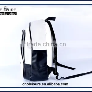 Leather Satchel Mens Canvas Backpacks Rucksack Backpack thumbnail-5