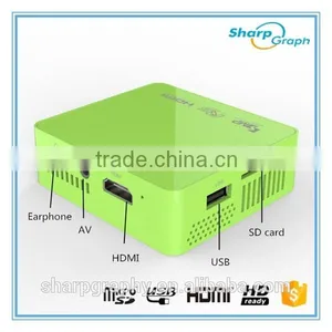 In Stock!!! China UNIC Traveling Mini Full HD DLP Projector UC50 Pico Short Throw 3D 1080P Outdoor Projectors thumbnail-2