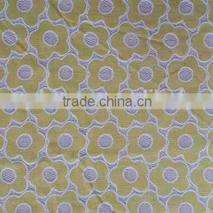 High Quality Wholesale Flower Design Lace Fabric thumbnail-3