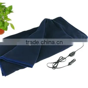 12V Polar Fleece Car Heating Blanket,travel Car Blanket. thumbnail-3
