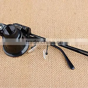 High Quality Optical Lens 2 LED Eye Glasses Material Jewelry Loupes and Magnifiers thumbnail-2