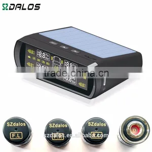 Hot Selling CE Certification Car Solar Power TPMS < 100 Psi Max Pressure and Digital Type TPMS thumbnail-1