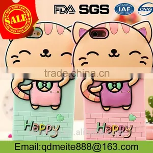 2016 High Quality Cute Cartoon Silicone Cell Phone Case for Iphone 6 6s thumbnail-1