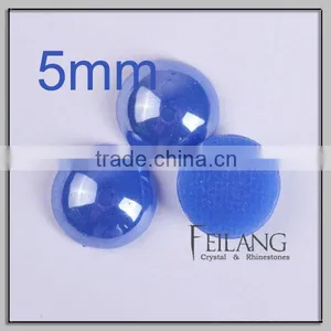 Feilang 5mm Flact Back Ceramic Rhinestone in Bulk thumbnail-1