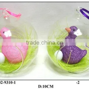 Beautiful Glass Open Ball for Easter Gifts thumbnail-1