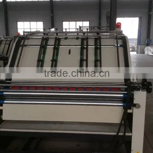 Semi-automatic Corrugated Paperboard Flute Laminator Low Price Factory Direct Sale thumbnail-3