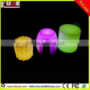 Led Furniture Lighting Rechargeable Cheap Commercial Led Bar Stool thumbnail-1