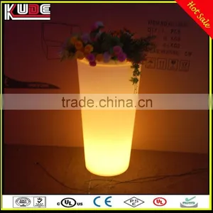 Color Changing Rechargeable Plastic LED Flowerpot/led Planter for Outdoor thumbnail-2