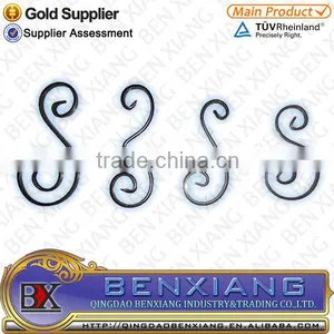Wrought Iron Circle Scrolls thumbnail-1