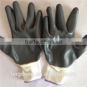 Nitrile Coated Thin Nylon Glove thumbnail-1