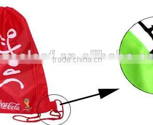 High Qualilty Waterproof Backpack Nylon Drawstring Bag thumbnail-2