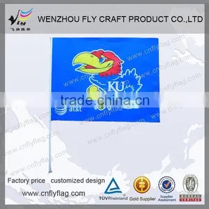 Polyester Hand Waving Flag With Custom Design thumbnail-4