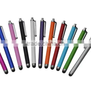 Promotional Metal Multicolor Ball Pen With Stylus thumbnail-1