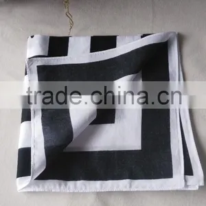100% Cotton Water Print Touch Soft White Handkerchiefs thumbnail-6
