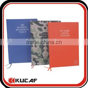 Custom Fabric 2015 Agenda Diary With Company Logo thumbnail-1