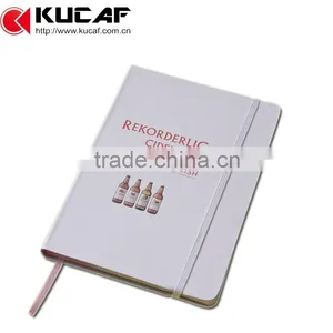 White pu Leather Notebook thumbnail-1