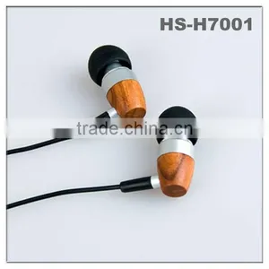 Wood Earbuds Earphones With Designs thumbnail-1
