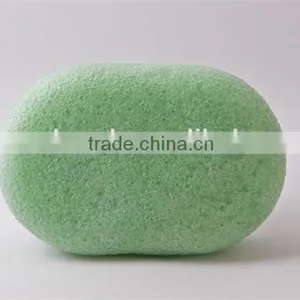 100% Organic Facial Sponge Konjac Bath Sponge Japan Konjac Sponge Square thumbnail-1