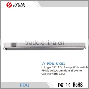 LY-PDU-UK01 New Technology UK Type PDU With Switch thumbnail-1